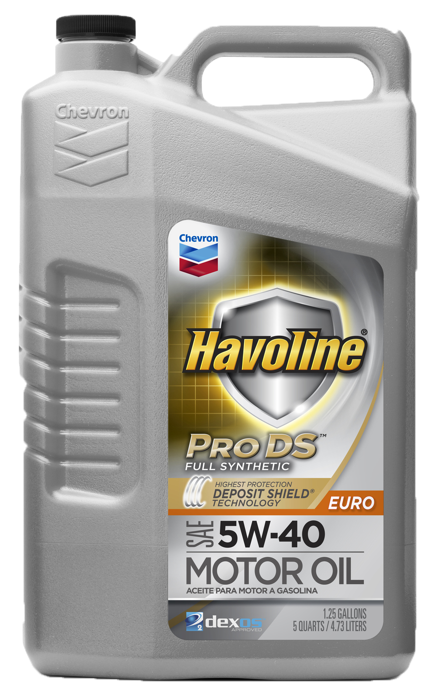 Havoline ProDS Euro Full Synthetic Motor Oil 5w-40 | Chevron Lubricants ...
